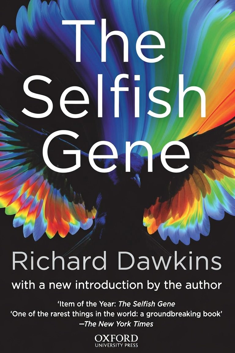 - Book cover: The Selfish Gene - The Selfish Gene